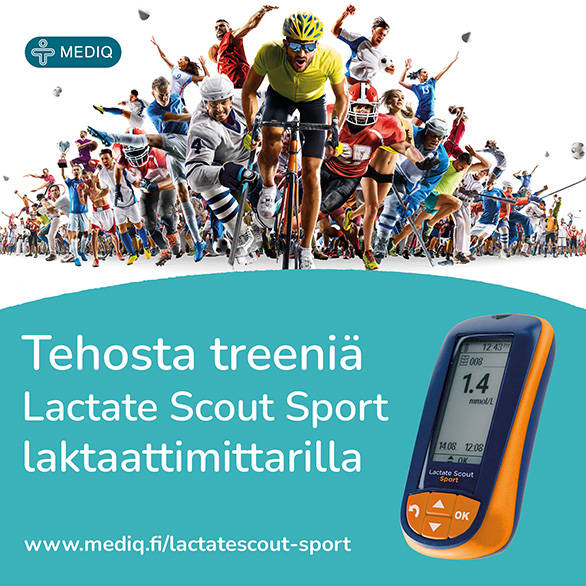 Lactate Scout Sport -kevätkampanja 2025