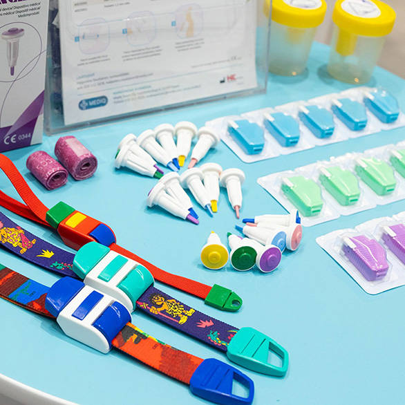 Näyttenottotarvikkeet Mediltä