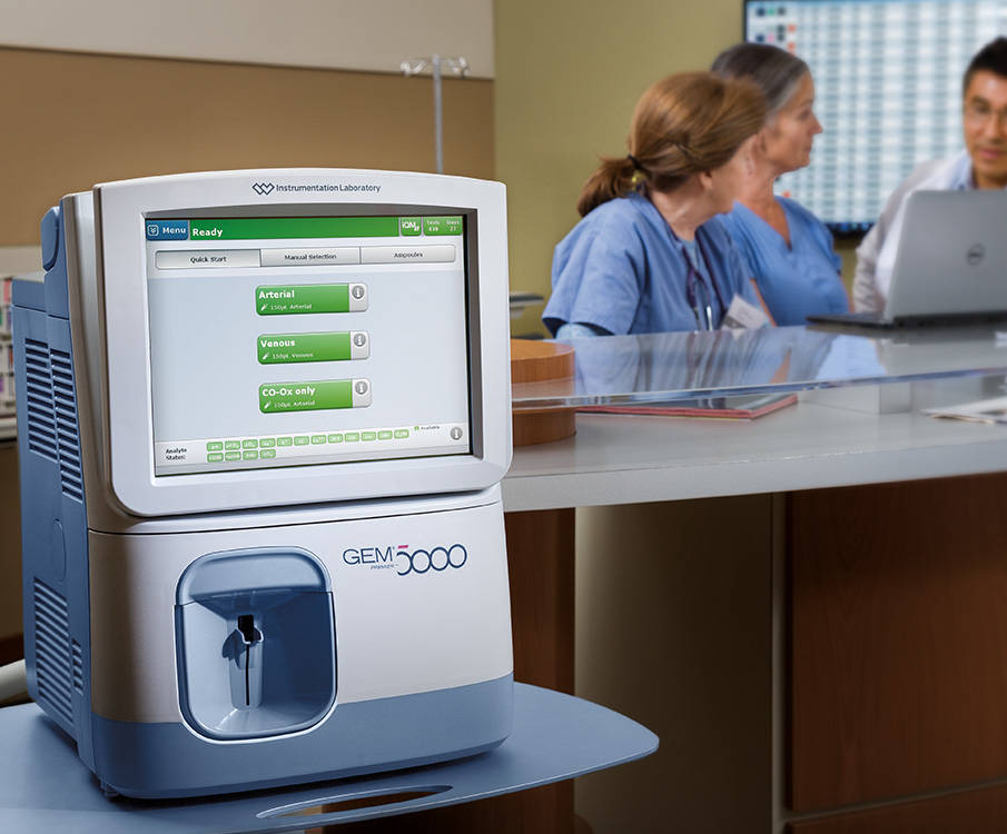 gem-verikaasuanalysaattori werfeniltä