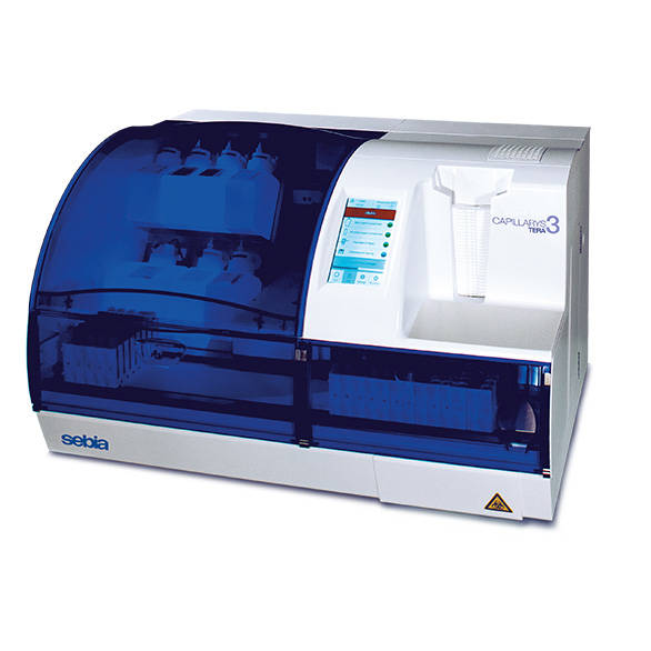 CAPILLARYS 3 TERA -kapillaarielektroforeesilaite Sebialta