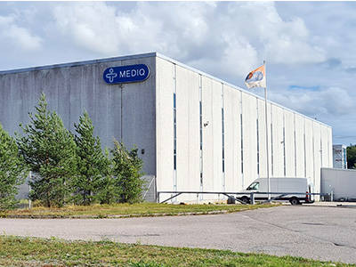 Mediqin Koskelon logistiikkakeskus