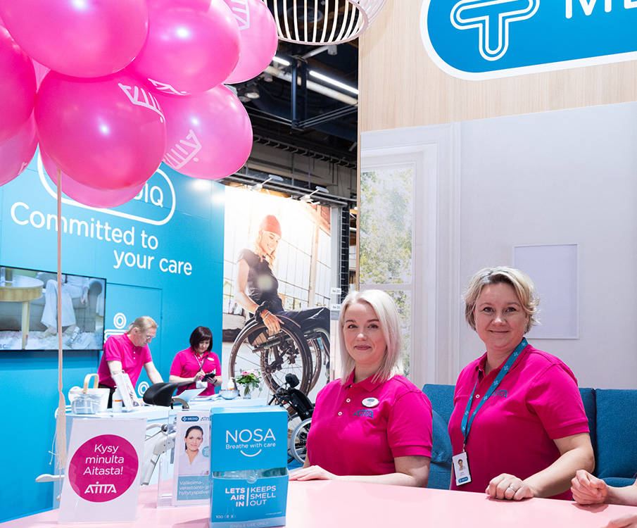 Mediqin Aitta-palvelu Julia ja Hanni 