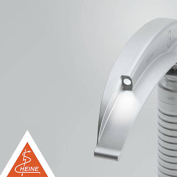 HEINE-lastaimet laryngoskooppiin