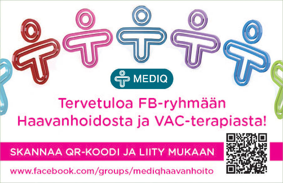 Liity Haavanhoidosta ja VAC-terapiasta FB-ryhmään!
