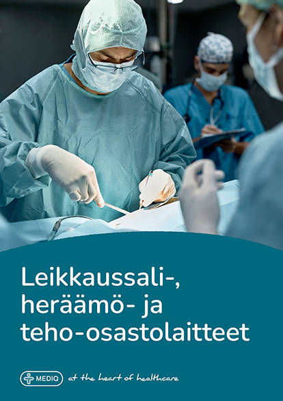 Leikkaussali-, heräämö- ja teho-osastolaitteet luettelo 2024